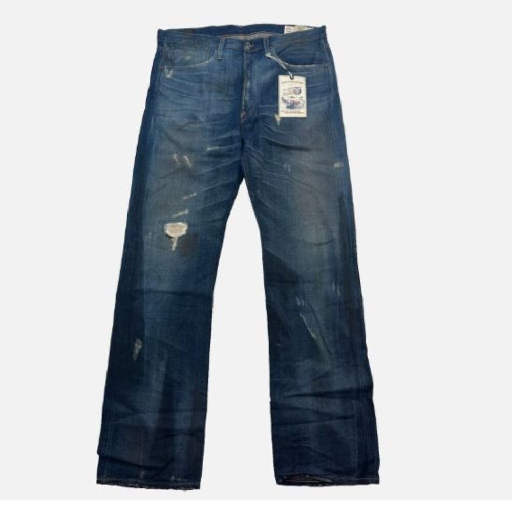 EVISU W36 L34 Custom Made in USA Japanese Selvedge Men's Classic Fit XX Jeans